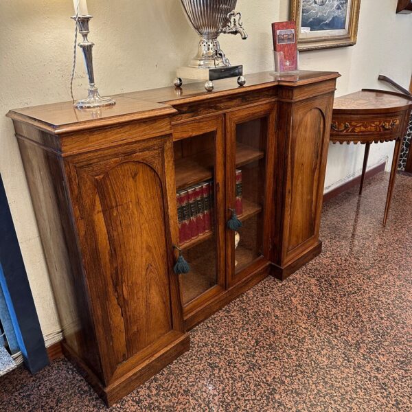 Antica Credenza Inglese a 4 ante - immagine 4