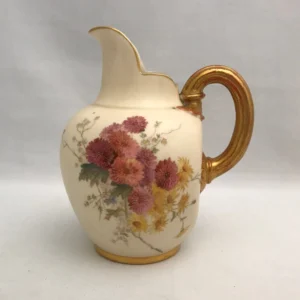 Antica brocca in porcellana inglese “Royal Worcester”