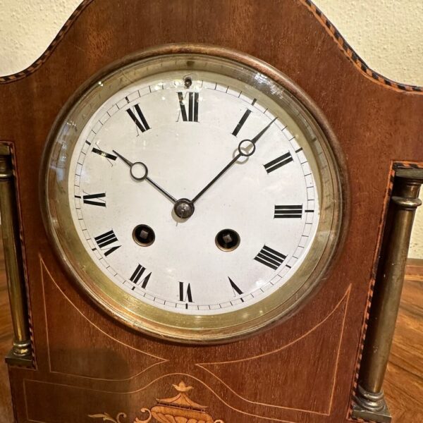 Antico Orologio Inglese in Mogano - immagine 4