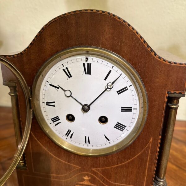 Antico Orologio Inglese in Mogano - immagine 7
