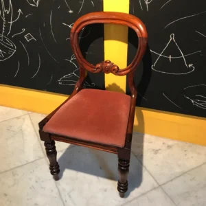 Antica sedia Vittoriana in mogano