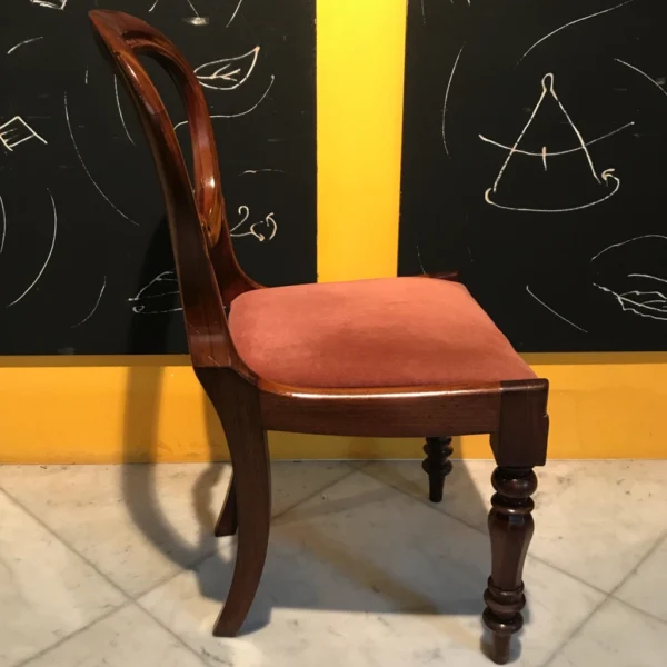 Antica sedia Vittoriana in mogano