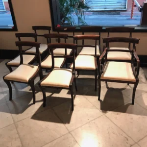 Antiche sedie e poltroncine Regency