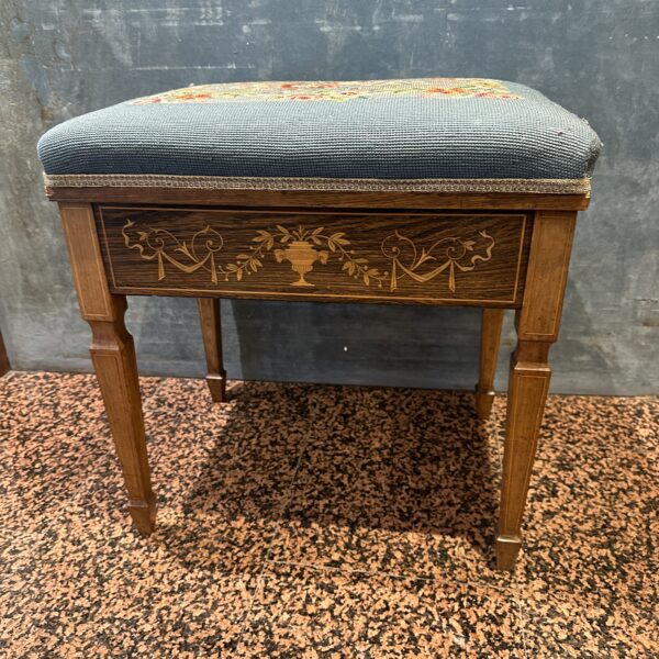 Antica Panchetta Edoardiana in Mogano - immagine 4
