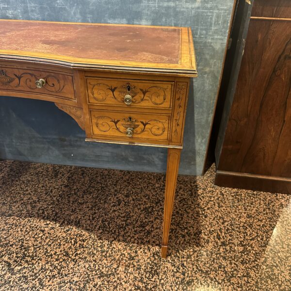 Antico Scrittoio Inglese in Satinwood - immagine 5