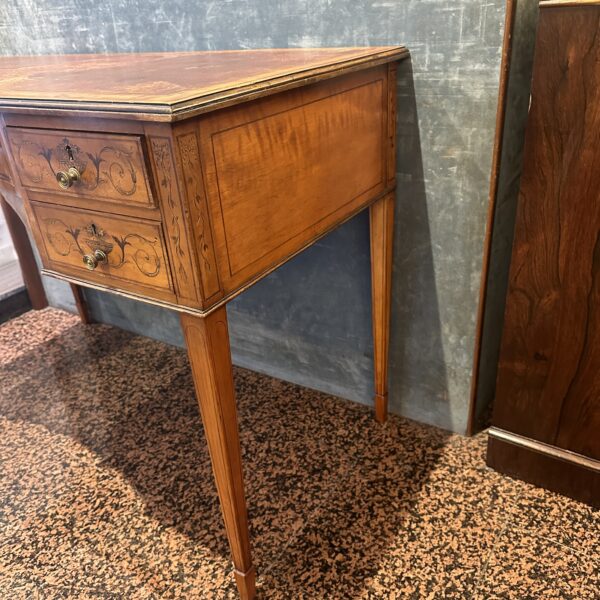 Antico Scrittoio Inglese in Satinwood - immagine 3