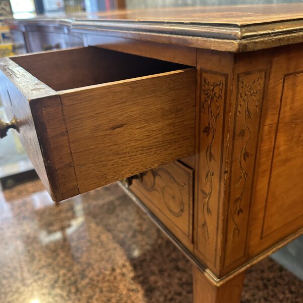 Antico Scrittoio Inglese in Satinwood - immagine 8