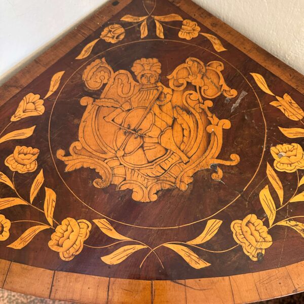 Antica angoliera Olandese in Mogano - immagine 8