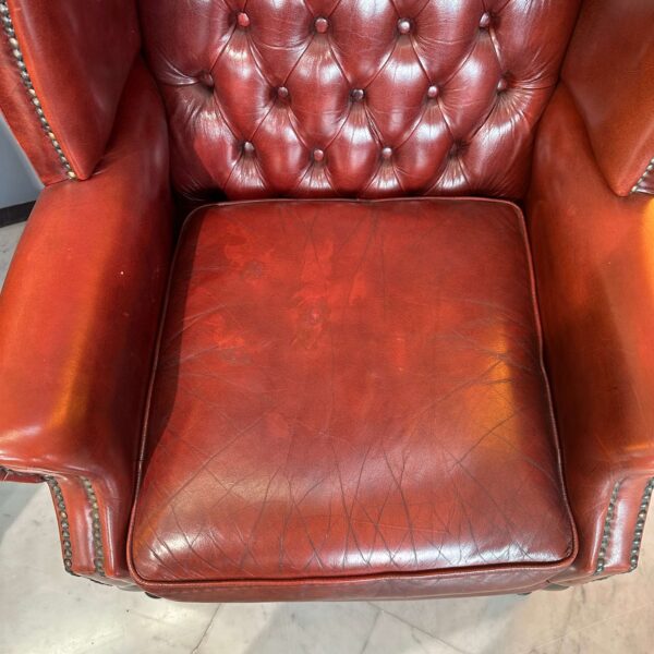 Coppia di poltrone "Queen Anne" color "Burnt Sienna" - immagine 3