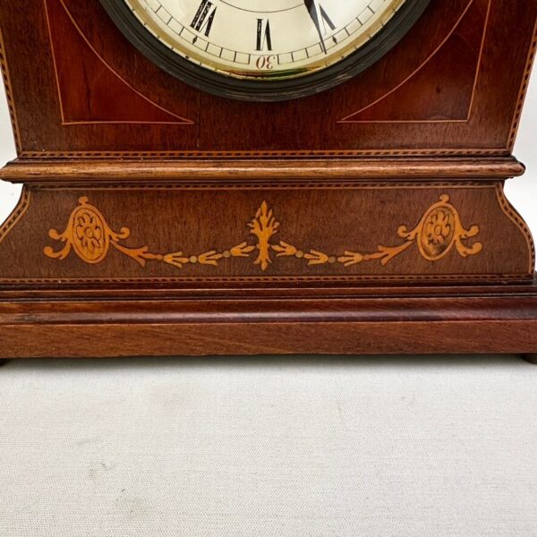 Antico orologio da appoggio in Mogano - immagine 2
