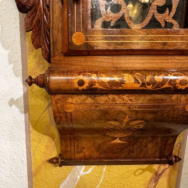 Antico "Pub Clock" da parete in Noce - immagine 5