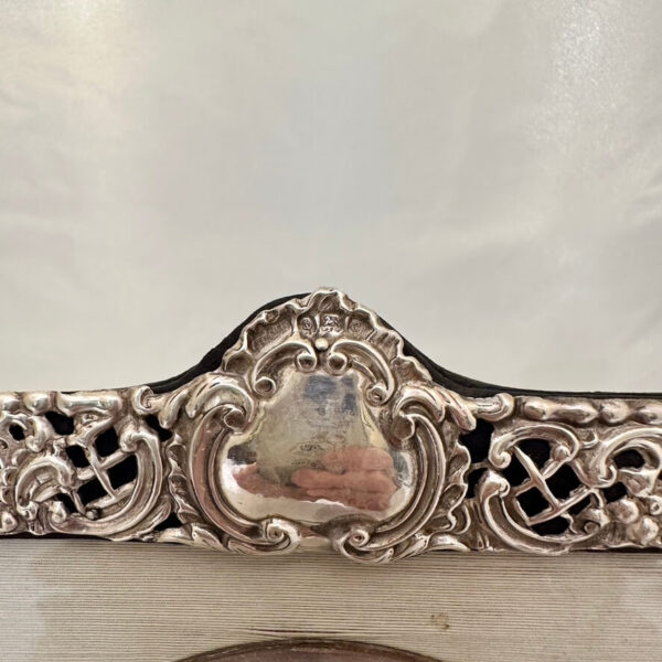 Antica cornice Inglese in Argento - immagine 5