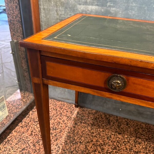 Antico Tavolo Scrittoio Inglese in Satinwood - immagine 3