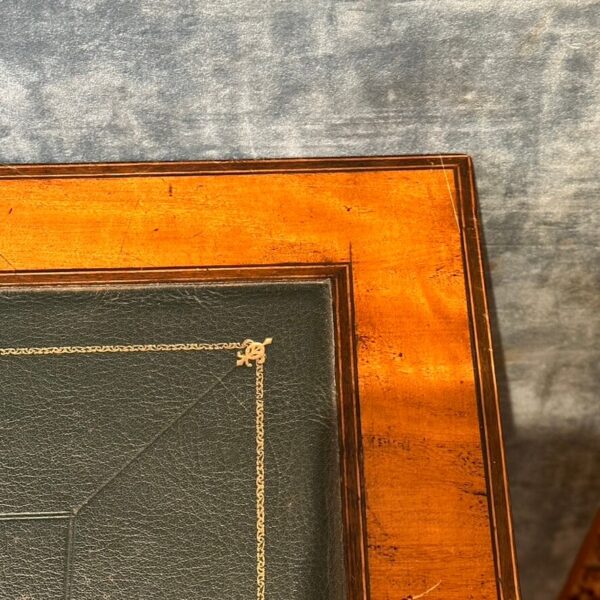 Antico Tavolo Scrittoio Inglese in Satinwood - immagine 5